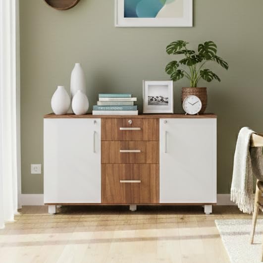NEUDOT Ronald Zoro 2 Door Multipurpose Cloth Cabinet | Engineered