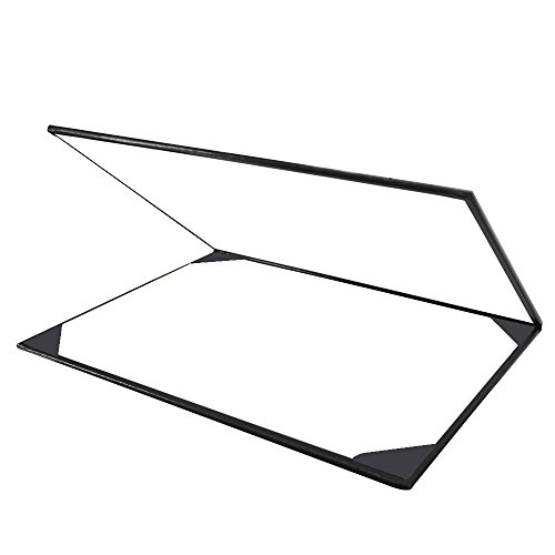 Graduatepro Diploma Cover 8.5X11 Graduation Covers Certificate Document Holder Smooth Leather Letter Size Black #TOP4