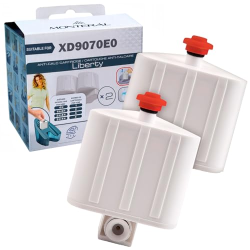 2 Pièces Cartouche Anti Calcaire pour Centrale Vapeur Modèle Adapté avec le Code Original...