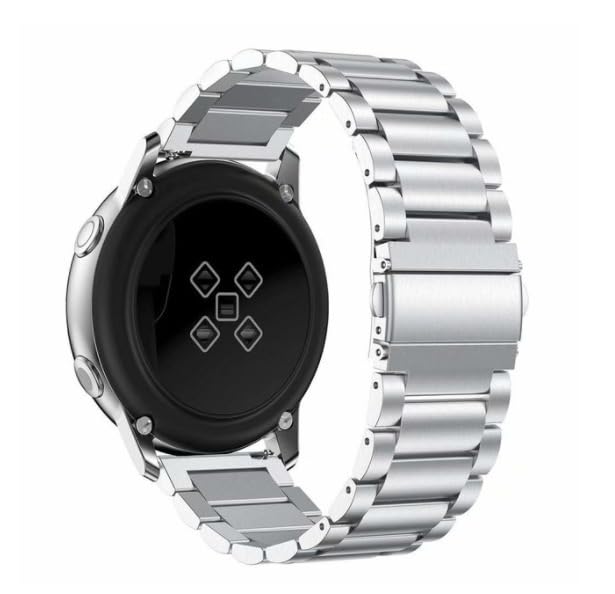 Bracelet montre acier inoxydable à dégagement rapide et boucle pliante