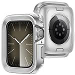 ZZDZZ – ZZDZZ 2 in 1 Hülle Kompatibel mit Apple Watch Series 9 Serie