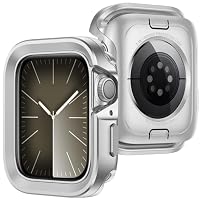ZZDZZ – ZZDZZ 2 in 1 Hülle Kompatibel mit Apple Watch Series 9 Serie