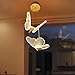 Bloepum Butterfly LED Pendant Lights Nordic Golden Bedside Chandelier Lighting for Living Room Bedroom Bedside Lamp Single