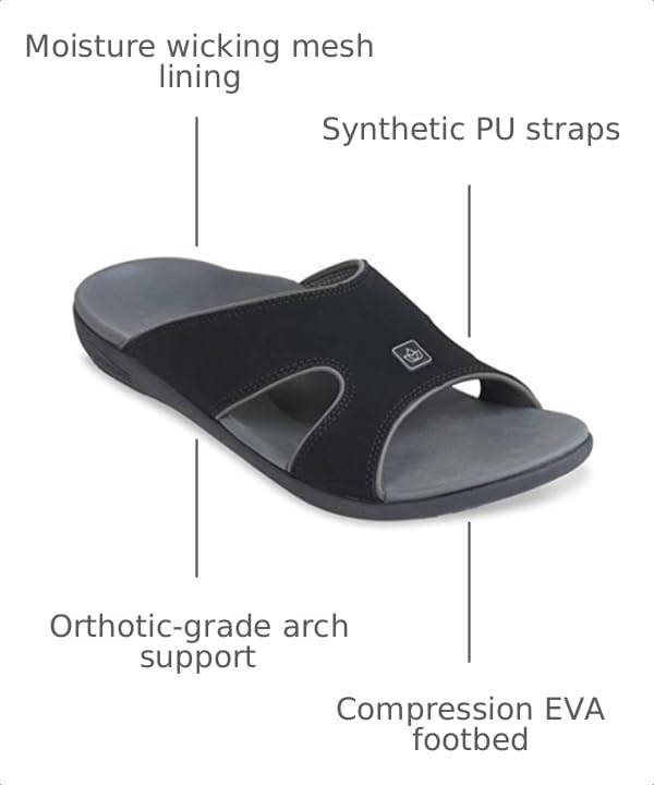 Image of Spenco mens Kholo Plus SlideSlide Sandal