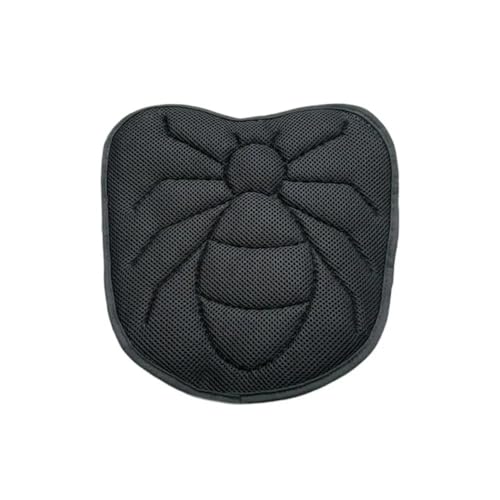 Cojín de malla 3D para motocicleta que absorbe impactos y reduce el calor en viajes largos