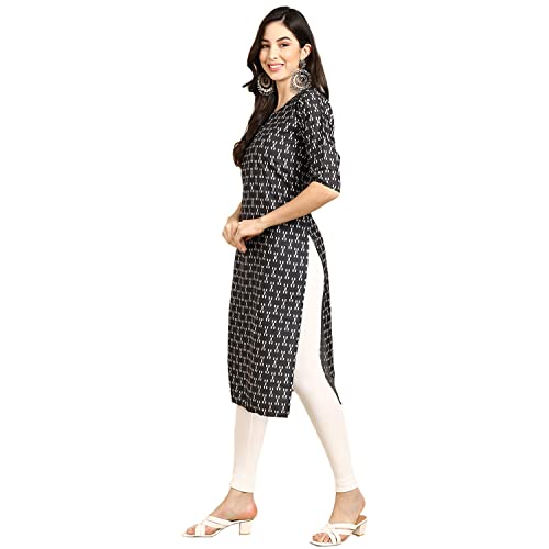 Image of Pinkmint Women Crepe Straight Kurti