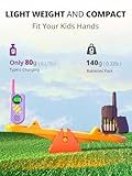 Inspireyes Walkie Talkies for Kids Rechargeable, Xmas Gifts for Boys & Girls Ages 3-12, 2-Pack Long Range 2-Way Radio with 48-Hour Battery, Outdoor Camping Games Kids Toy - Image 4