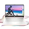HP Laptop HD de 14 pulgadas, CPU Intel de doble núcleo, 8 GB de RAM, 64 GB eMMC, batería ligera y de 12 horas, diseño elegante con múltiples puertos, cámara web/micrófono para negocios, estudiantes