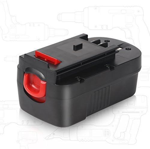 Enegitech 18V 3.0Ah Black & Decker Battery Replace for HPB18 HPB18-OPE 244760-00 A18 A1718 A18E Firestorm Cordless Power Tools (1 Pack)