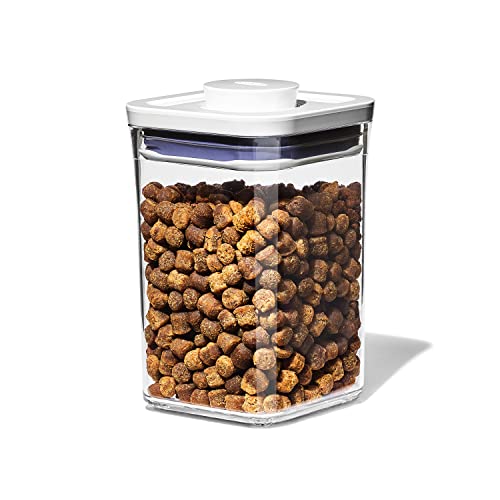 OXO Good Grips Pet POP – 1.1 Qt/1 L | Ideal for up to 1lb of treats | Airtight Dog and Cat Food Storage Container | BPA Free by OXO - Used condition - US$11.49