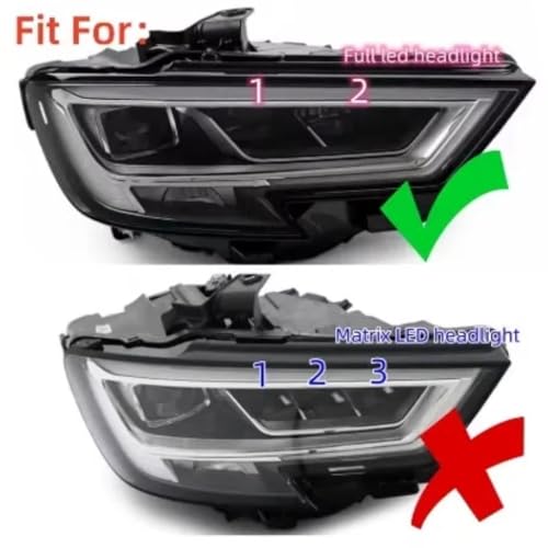 Module DRL feux de jour Audi A3 S3 platine LED blanche 8V0998473A B011782-A