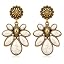 Vintage Gold-White Turquoise