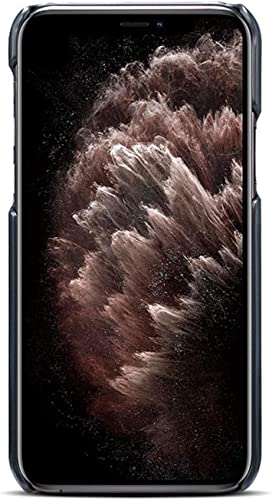 Coque antichoc iPhone 12 / 12 Pro cuir véritable rouge fin
