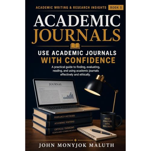 Academic Journals Audiolibro Por John Monyjok Maluth arte de portada