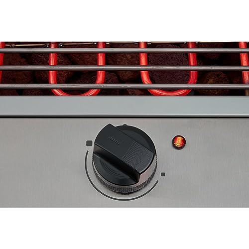 FISCHER CHURRASQUEIRA COOKTOP ELÉTRICA COM PEDRA VULCÂNICA INOX 220V 31613-81800