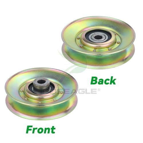 POSEAGLE 532139245 Idler Pulley Replaces Craftsman 127783 139245 690549MA123766X 106298X Husqvarna 532139245 532127783 532106298 532123766 for GT160 GT190 GT200 GT2500 YT140H YT150 YT160 YT161H Mowers - Thumbnail 4