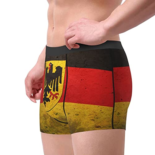 Men'S German Flag With The German Boxer Briefs Printed Underwear Moisture Wicking2