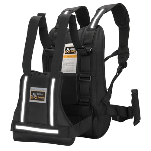 TOKCKYBL Upgraded Motorcycle Safety Harness for Kids & Adults -