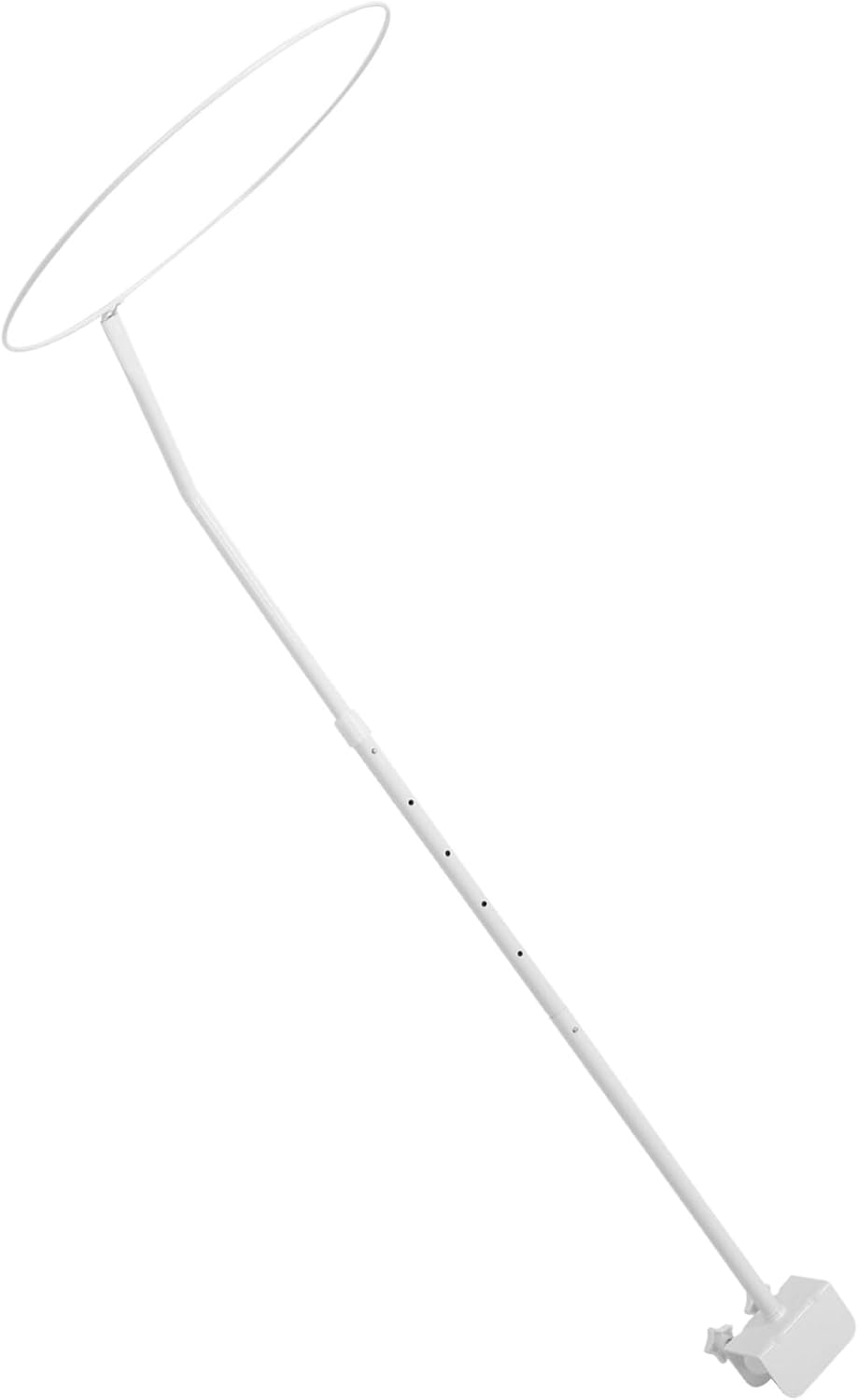 Wakauto Mosquito Net Bracket Iron Stand Holder for Crib and Cot Rust Net Support for Bed Practical Bites Easy to Install and Mesh Mounting Rack