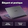 Lenovo LOQ Essential 15IRX11 - Ordinateur Portable Gaming 15.6'' FHD 144Hz (Intel Core i5-13450HX, RAM 16Go, SSD 512Go, NVIDIA RTX 5050 8GB, Windows 11 Home) Clavier AZERTY Français - Gris