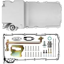 Swap Retrofit Aluminum Oil Pan Kit Compatible with GM Chevy GMC LS1 LS6 LS2 LS3 LS6 LSX 4.8 5.3L 5.7L 6.0L 6.2L Engines 1955-1987 Replaces 81074 302-1 LS