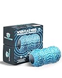 TIVCORE Vibrating Peanut Massage Ball for Physical & Trigger Point Therapy - Peanut Foam Roller for...