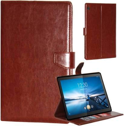 Zaoma Diary Stand Flip Flap Case Cover for Lenovo Tab M10 10 Inch Model : X605L Tablet Stand Flip Case Cover - Tan (B08243RFCM) Amazon Price History, Amazon Price Tracker