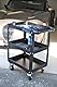 KS Tools TOOLS Service-Wagen [Powered by KS TOOLS] BT150900 Werkstatt Service-Wagen Schwarz 76, 3 x 44, 3 x 84, 3 cm (B x T x H)