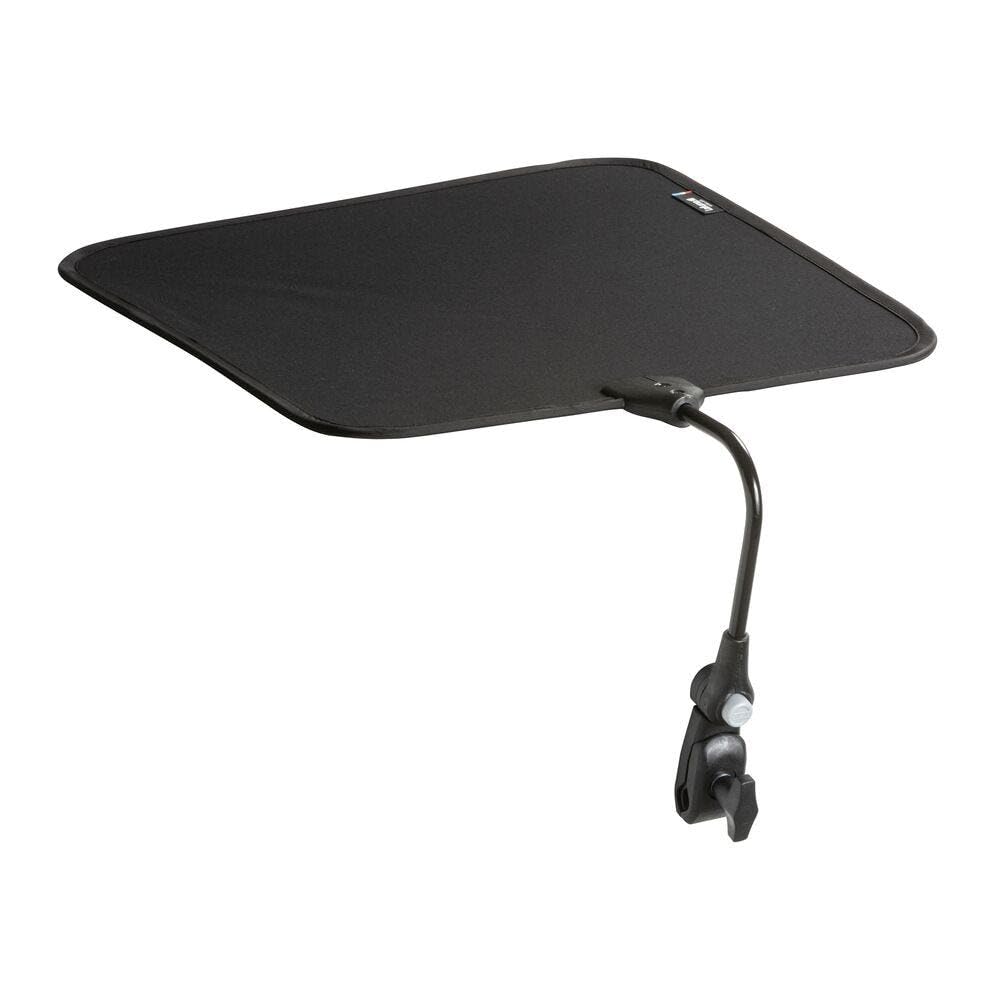Lafuma Ensemble Fauteuil Relax matelassé XL avec Ombrelle et Porte-Gobelet | Fabriqué en FRANCE - Garantie 5 ans - Noir - Maintien ferme de tout le dos, Idéal pour grands gabarits 180 cm