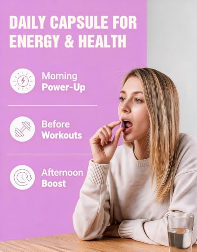 Image of Beet Root Capsules, 1200mg 30:1 Extract, Grape Seed & Hawthorn, 180 Caps