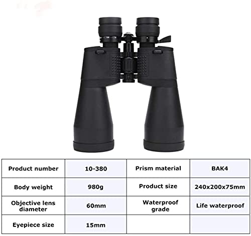 Binoculares Profesional Zoom 10-60x Largo Alcance miniatura 6