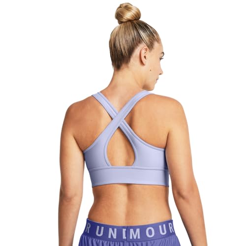 Image of Under Armour Women's Crossback Longline Mid Impact Sports Bra