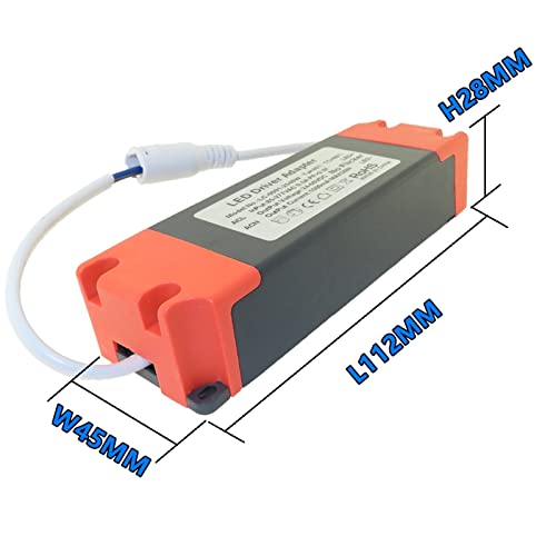 Image of FreeShipping 25W 30W 36W 40W 50W Lighting Transformer 24-50V LED Driver No Flicker Power Supply 600mA 700mA 800mA (Color : Beige, Size : 650MA 27-50V)