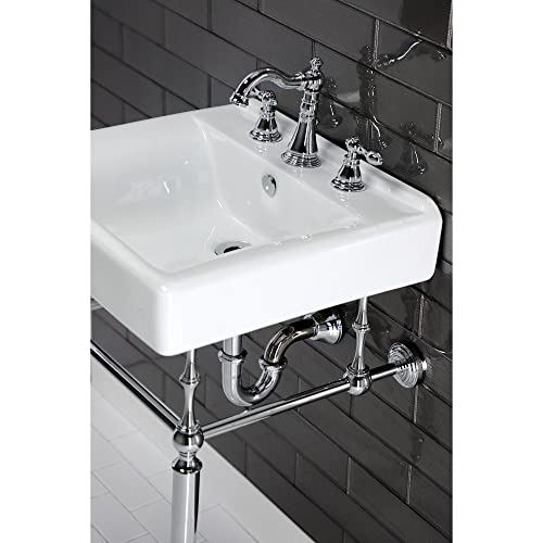 Kingston Brass FSC1971ACL American Classic Widespread Lavatory Faucet, 5-5/16" Spout Reach, Polished Chrome thumbnail 8