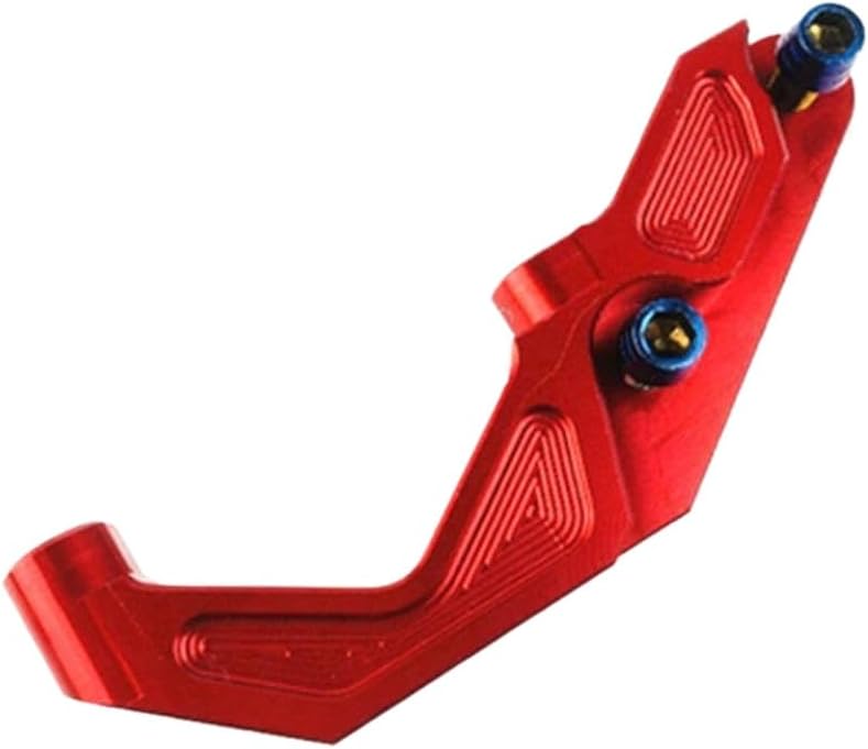 Universal Motorcycle Scooter 100mm Front Fork Brake Caliper Bracket Adapter Compatible with 245 260mm Front Brake Disc for Cygnus-X(245mm Silver)