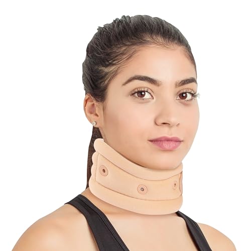 Image of 1MG Tata Cervical Collar with High density foam & optimal support, For Cervical Disc Pain and Neck Pain,Medium, Pack of 1