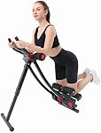 Fitlaya Fitness ab Machine, ab Workout Equipment for Home Gym, Height Adjustable ab Trainer, Foldable Fitness Equipment.