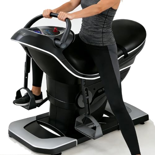 Image of Electric Horse Riding Machine,Abdominal Exercise Machine,3D Horse Riding Exercise Simulator,3 Intelligent Modes,20 Speed,Home Gym Workout Equipment for Gymnasium, Indoor Training