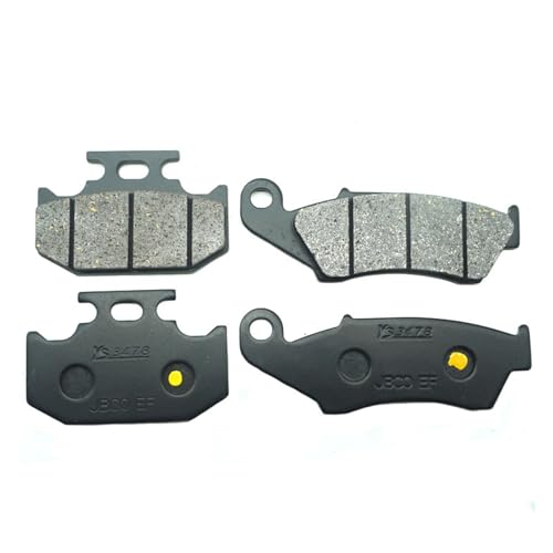 Plaquettes de frein avant et arrière à endurance thermique pour DR250RXG Djebel 1998-2000