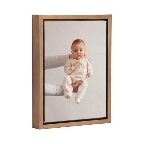 Kate and Laurel Custom Printed Framed Canvas Wall Art; 10x13