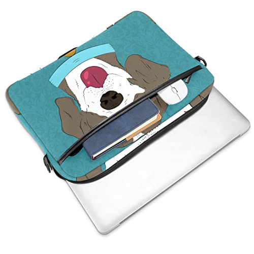 Sacoche ordinateur 13 pouces Border Collie multicolore pour passionnés - 2