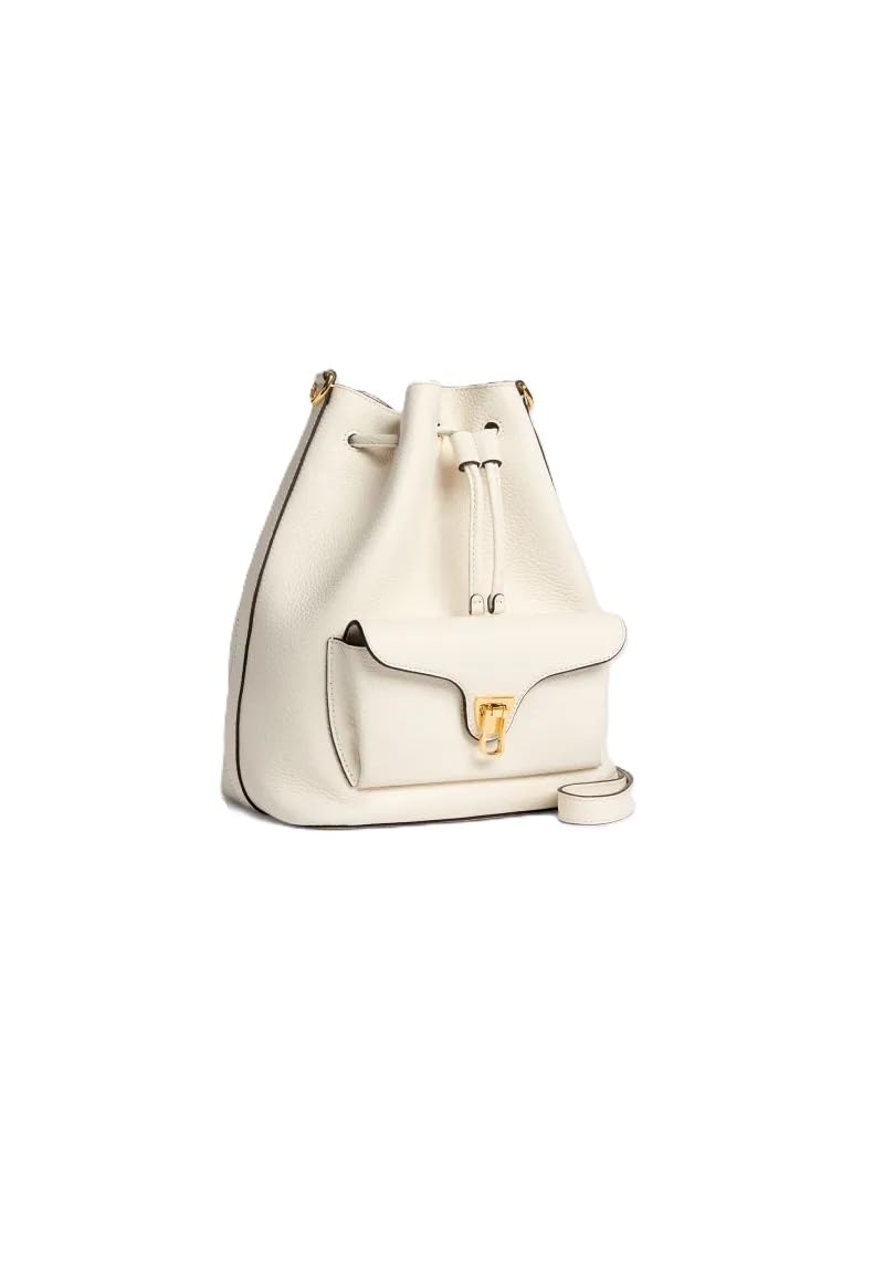 Coccinelle Leder Umhängetasche Schultertasche Beat Generatio Bucket Bag