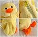 NatureMan duck stuffed animal bag, cute duck plush backpack adult decor accessories purse,novelty fun duck plush purse crossbody bags toy gifts