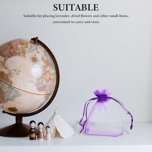 Bolsas de Sachet de Lavanda 100pcs 7x9cm Algodón miniatura 5