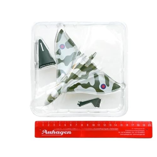 Modelo de avión Vulcan de metal, miniatura coleccionable de alta precisión 7