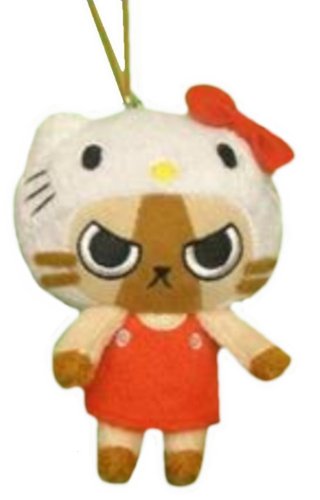 Strap Airou x Kitty au quotidien pour sac et clés