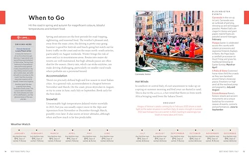 Lonely Planet Best Road Trips Italy 4: escapes on the open road