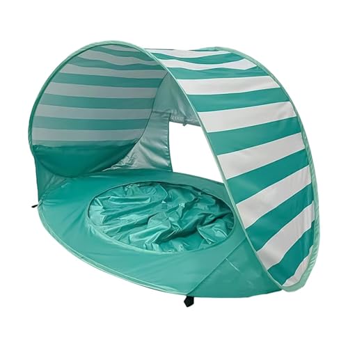 Beach Tent For Kids - Stay Cool & Protected | UV Protection Foldable Tent With Mini Pool | For Vacation Camping Picnic Outings G