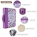 Bible Cover Case for Women PU Leather Woman Book Carrying Bag Bible Study Sipples Accessories with 7pcs Paper Bookmark Journaling Kit Christian Gifts