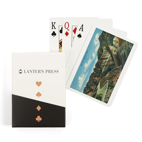 Baraja de Poker Lantern Press Badlands National Park